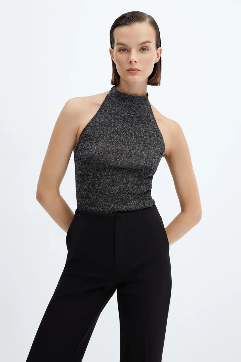Top halter lúrex de Mango en Tops para argentina