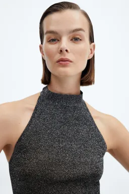 Top halter lúrex de Mango en Tops para argentina