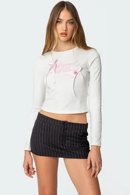Remera manga larga damsel de Edikted en Remeras para argentina