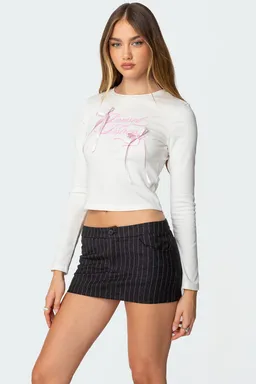 Remera manga larga damsel de Edikted en Remeras para argentina
