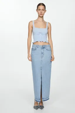 Top punto con lazo de Mango en Tops para argentina