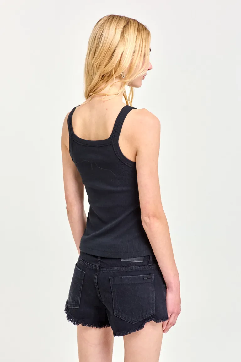 Cortos negros de diseño minimalista para un estilo elegante y versátil de 47 Street en Shorts para argentina