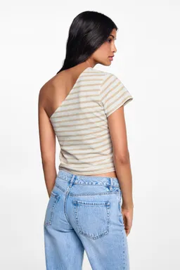 Remera asimétrica lazo de Mango Teen en Tops para argentina