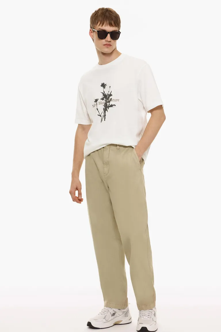 Pantalón chino corte relajado de Lefties en Pantalones para argentina