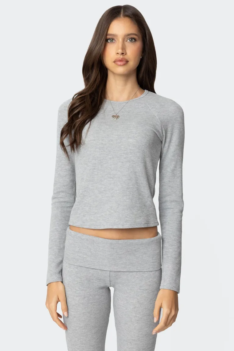 Top sab punto waffle de Edikted en Buzos y Sweaters para argentina