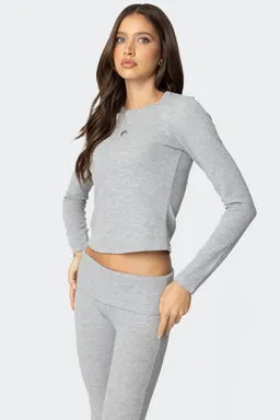 Top sab punto waffle de Edikted en Buzos y Sweaters para argentina