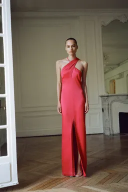 Vestido escote cruzado abertura de Mango en Vestidos para argentina