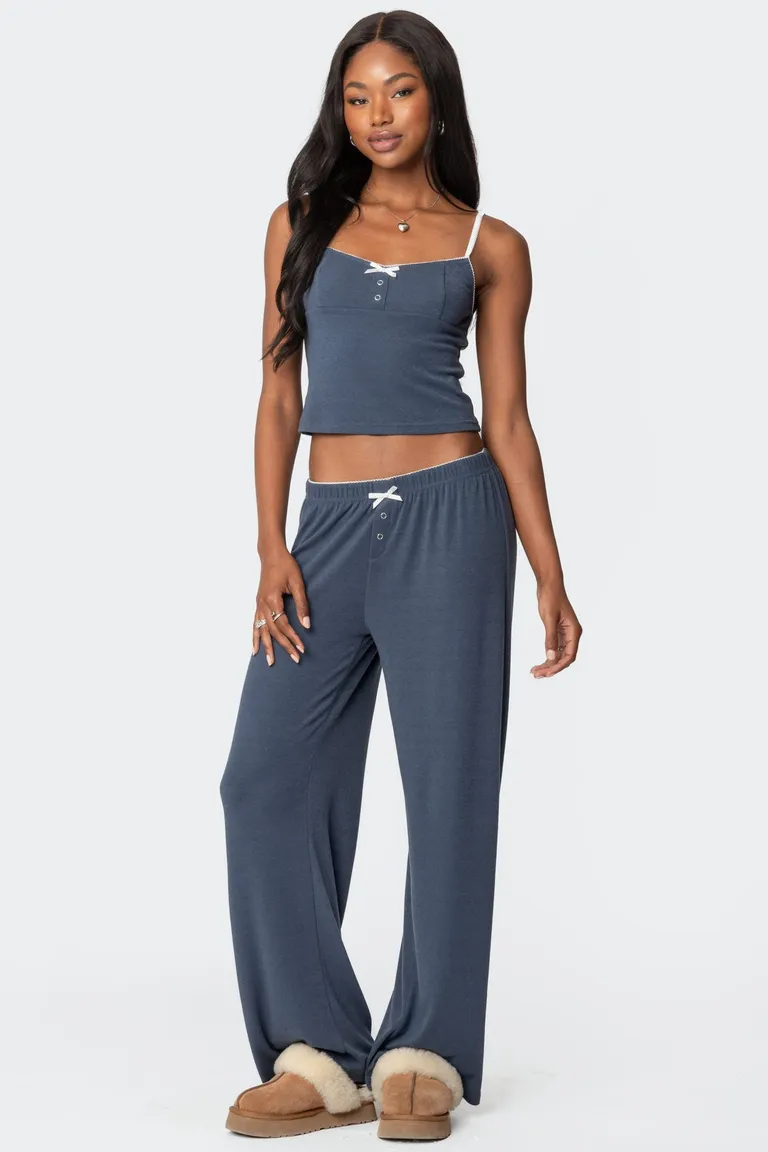 Pantalones pointelle kleo de Edikted en Pantalones para argentina