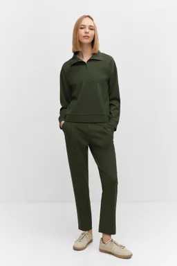 Sudadera cuello cremallera perkins de Mango en Buzos y Sweaters para argentina