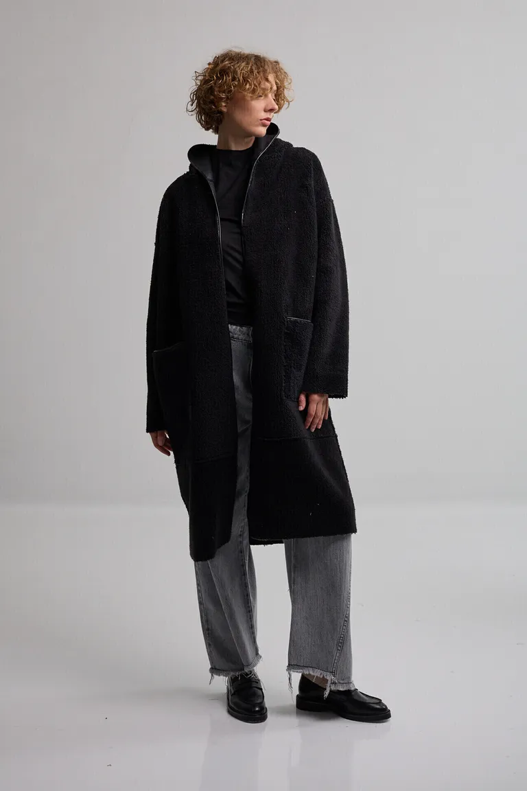 Tapado largo reversible con capucha y bolsillos delanteros de corte amplio de Kill en Tapados para argentina