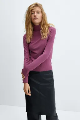 Jersey cuello vuelto fino de Mango en Buzos y Sweaters para argentina
