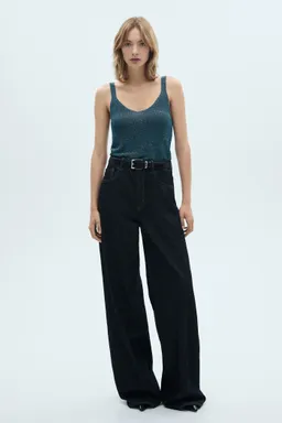 Top punto lúrex de Mango en Tops para argentina