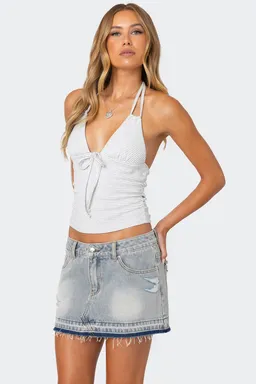 Top halter lanai rayas de Edikted en Tops para argentina