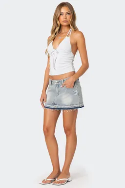 Top halter lanai rayas de Edikted en Tops para argentina