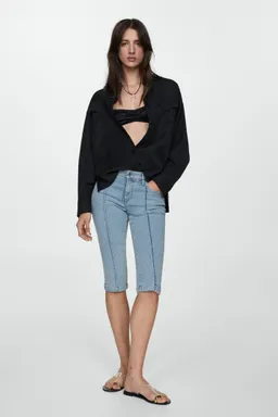 Jeans slim capri decorativos de Mango en Pantalones para argentina