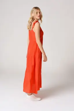 Vestido seda con volados hombros de Heine en Vestidos para argentina