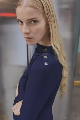 Vestido asimétrico fruncido de Mango en Vestidos para argentina