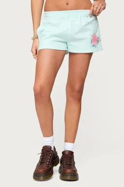 Shorts felpa beach bloom de Edikted en Shorts para argentina