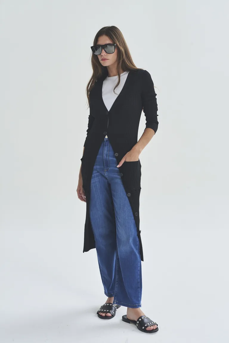 Chaqueta de punto elegante y de estilo minimalista para mujer de Akiabara en Chaquetas para argentina