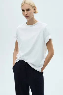 Pantalón jogger wideleg de Mango en Pantalones para argentina