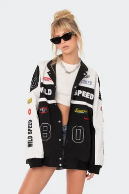 Campera parche velocidad salvaje de Edikted en Chaquetas para argentina
