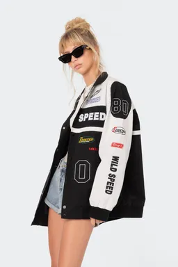 Campera parche velocidad salvaje de Edikted en Chaquetas para argentina