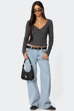Top adrienne con encaje de Edikted en Tops para argentina