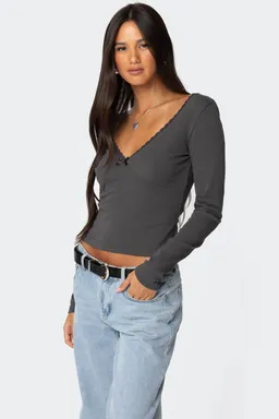 Top adrienne con encaje de Edikted en Tops para argentina