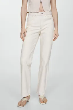 Jeans rectos tiro medio de Mango en Pantalones para argentina