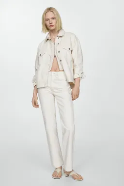 Jeans rectos tiro medio de Mango en Pantalones para argentina