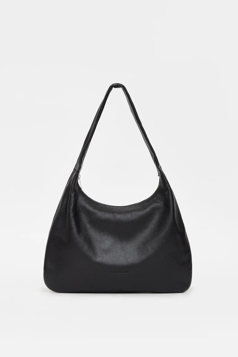 Cartera de cuero vacuno con diseño redondeado y correa fija para mujer de Ay Not Dead en Bolsos y Carteras para argentina