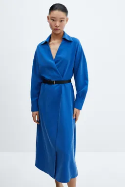 Vestido camisero con cinturón de Mango en Vestidos para argentina