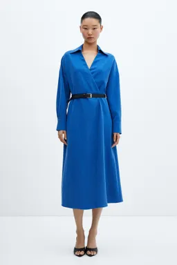 Vestido camisero con cinturón de Mango en Vestidos para argentina