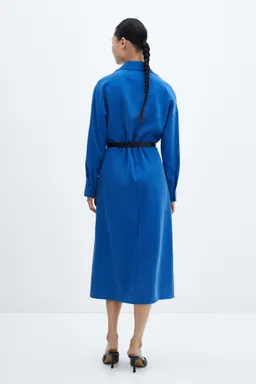 Vestido camisero con cinturón de Mango en Vestidos para argentina