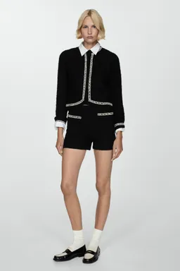 Shorts tweed bolsillos de Mango en Shorts para argentina