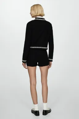 Shorts tweed bolsillos de Mango en Shorts para argentina