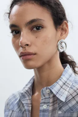 Camisa cuadros algodón de Mango en Camisas para argentina