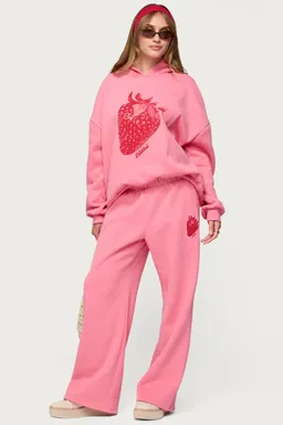 Buzo con capucha strawberry babe de Edikted en Buzos y Sweaters para argentina