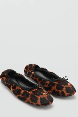 Ballerinas leopardo cuero de Mango en Ballerinas para argentina