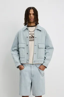 Chaqueta jean bolsillos de Pull&Bear en Abrigos y Camperas para argentina