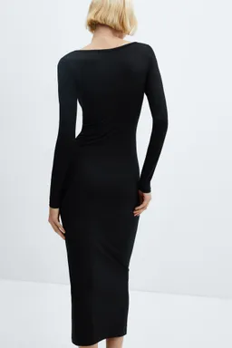 Vestido midi escotado de Mango en Vestidos para argentina