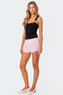 Musculosa lola textura rib de Edikted en Tops para argentina