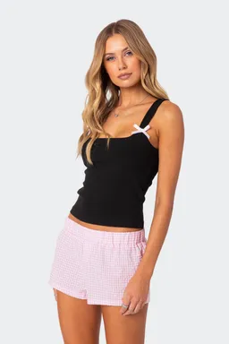 Musculosa lola textura rib de Edikted en Tops para argentina