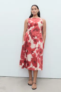 Vestido evasé estampado floral de Mango en Vestidos para argentina