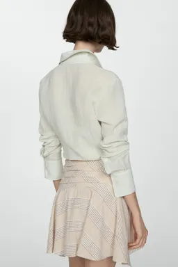 Minifalda estampada asimétrica de Mango en Faldas para argentina