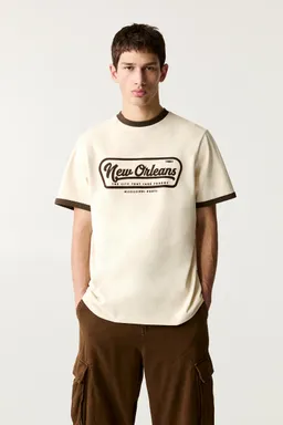 Remera orleans rib de Pull&Bear en Remeras y Polos para argentina