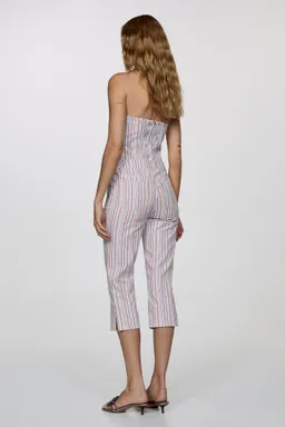 Jeans capri rayados de Mango en Pantalones para argentina
