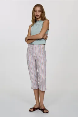 Jeans capri rayados de Mango en Pantalones para argentina
