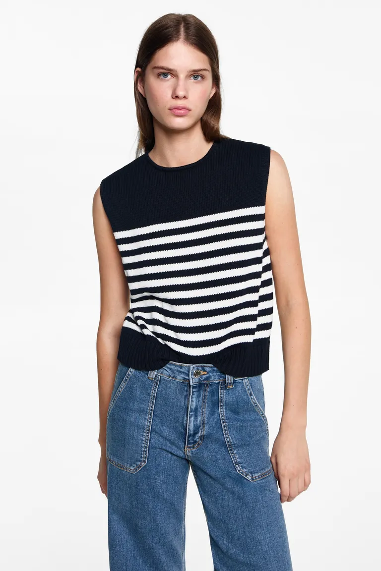 Jeans culotte con bolsillos de Mango Teen en Pantalones para argentina
