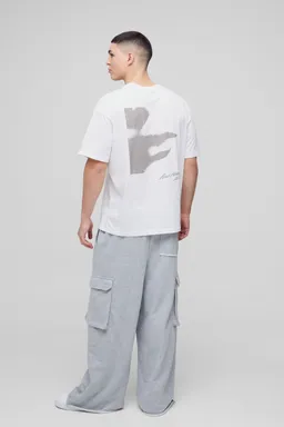 Remera oversize gráfico abstracto de Boohooman en Remeras y Polos para argentina